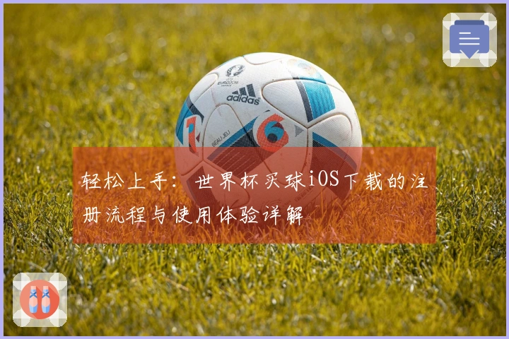 轻松上手：世界杯买球iOS下载的注册流程与使用体验详解