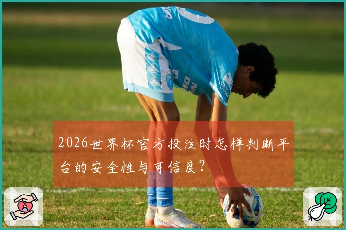 2026世界杯官方投注时怎样判断平台的安全性与可信度？